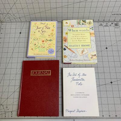 #93 Journal, Civilized Communication, Words For Every Occasion Books