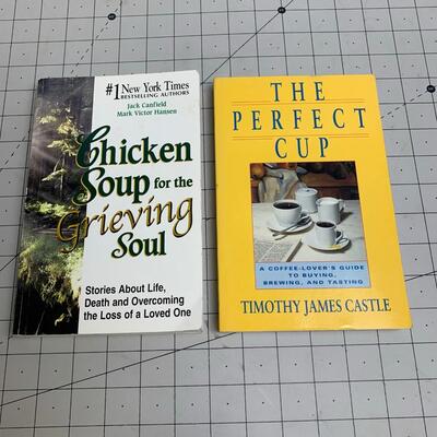 #94 Chicken Soup for the Grieving Soul & The Perfect Cup Books