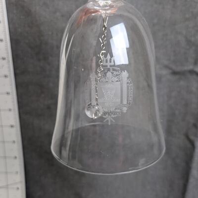 #118 Crystal Glass Bells- One Naval Academy