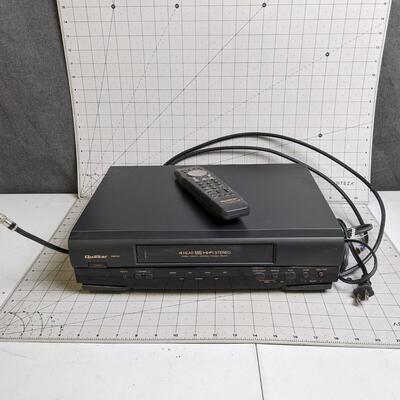 #143 Quasar 4Head VHS Hi-Fi Stereo With Remote