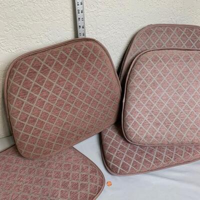 #172 5pc Chair Cushions