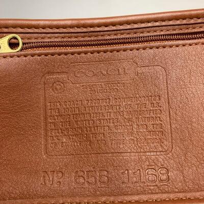 #192 Coach USA Olympic Leather Bag