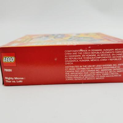 LEGO 76091 Marvel Super Heroes Mighty Micros: Thor vs. Loki UNOPENED