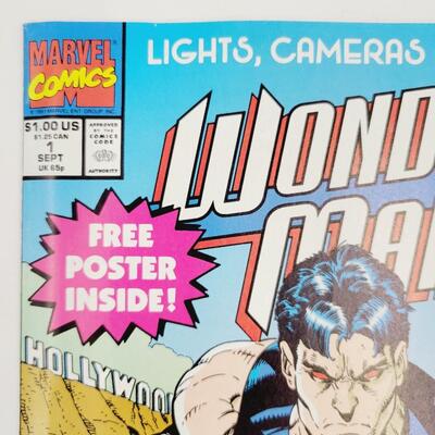 WONDER MAN SEPT 2016 W/ POSTER ATTACHED