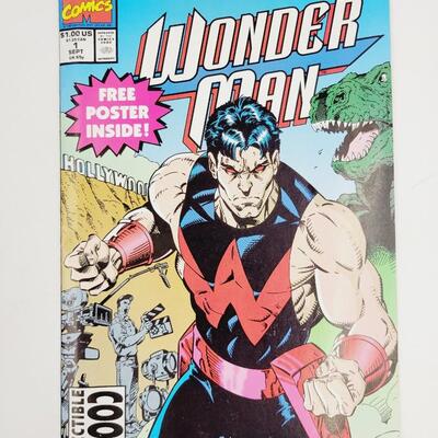 WONDER MAN SEPT 2016 W/ POSTER ATTACHED