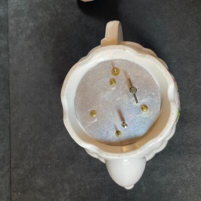Lot 75  Musical Porcelain Teapot