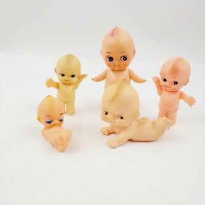 BUBDLE OF KEWPIE DOLLS - MOSTLY VINTAGE
