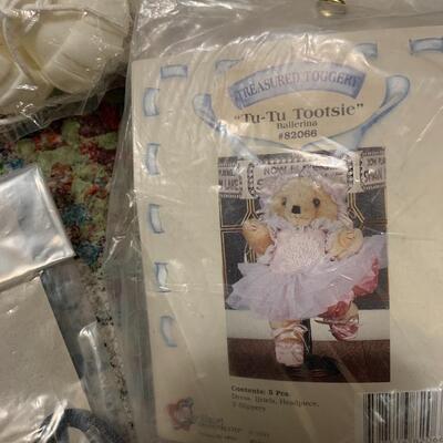 Lot of Treasured Toggery outfits shoes fishing baskets