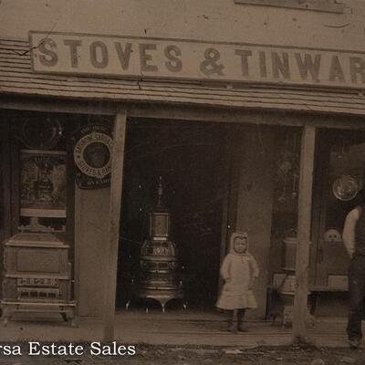 FULL PLATE TINTYPE - STOREFRONT