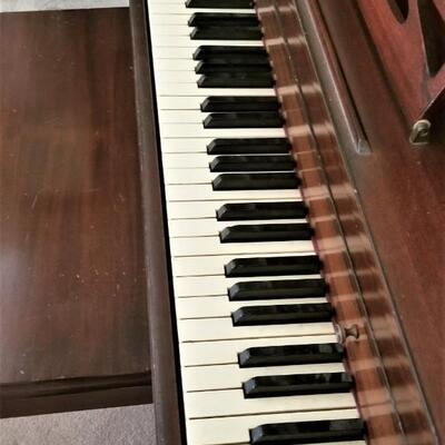 Lot #94  Werlein Student Piano with bench