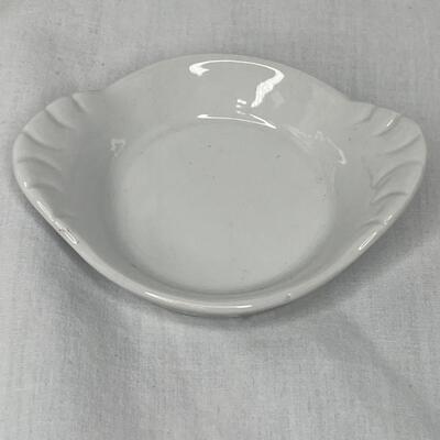 2 Assorted small saucers, and 2 sipping bowls, 1 collectible pink plate