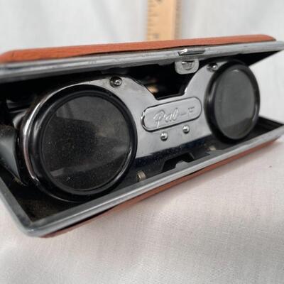 Vintage Compact Pocket Folding Sport Glass Opera Binoculars