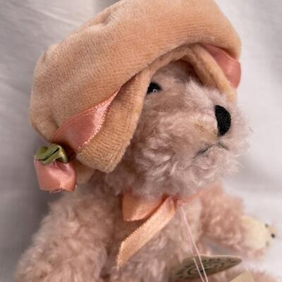 Adorable Pink Boyd Bear with hat