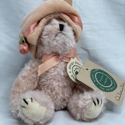 Adorable Pink Boyd Bear with hat