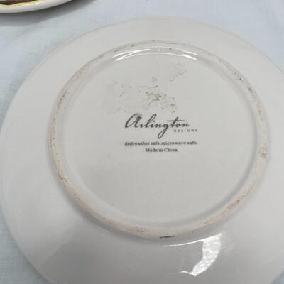 3 French Cheese Plates by Arlington Designs
