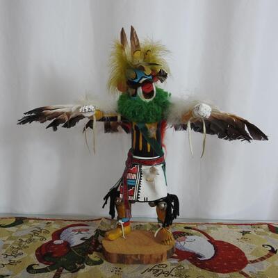 Eagle Man Kachina Doll