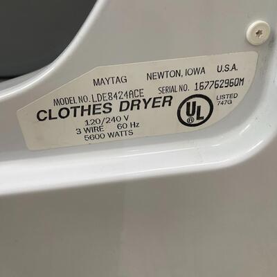 MAYTAG Washer & Electric Dryer