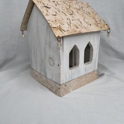 Miniature Church/School House  with a Tin Roof