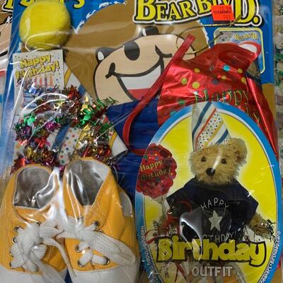 Fiber Craft Bear Blvd Outfits x 3 NEW