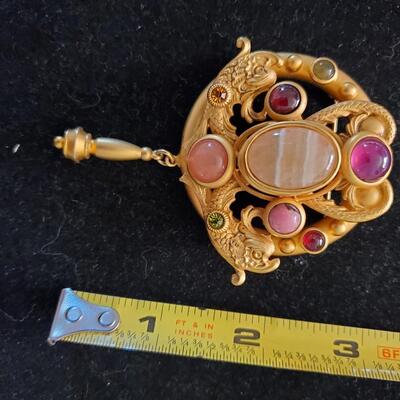 Natasha Stambouli Brooch