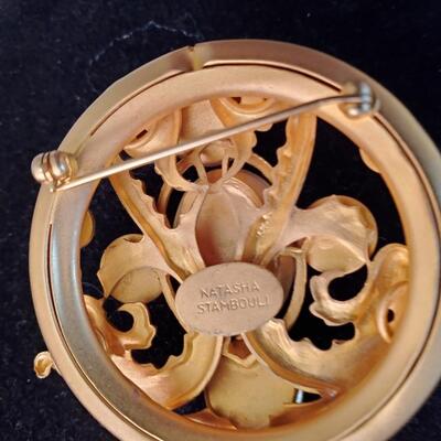 Natasha Stambouli Brooch