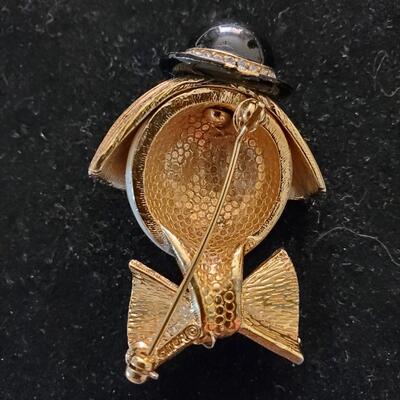 Ciner Clown Brooch