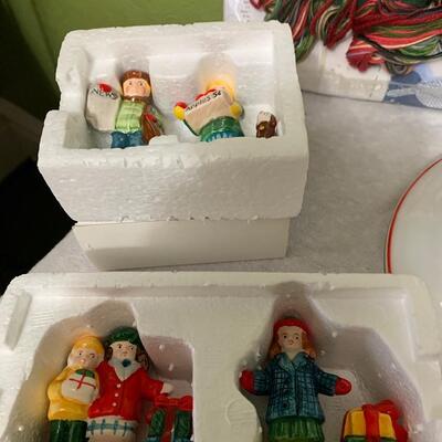 Fun Christmas items Dept 56 stocking kit glass shade