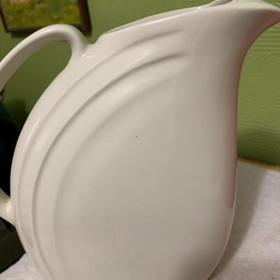 3 nice pitchers Hall, Fiestaware and unmarked