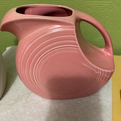 3 nice pitchers Hall, Fiestaware and unmarked