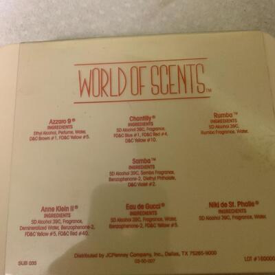 World of Scents  7 different all full