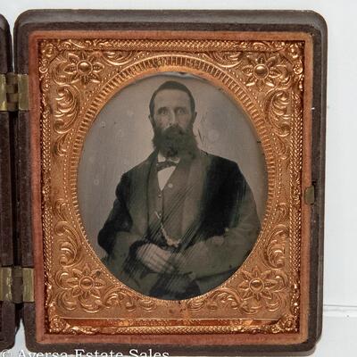 AMBROTYPE IN UNION CASE