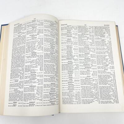 1930 CRUDENâ€™S COMPLETE CONCORDANCE HARDBACK BOOK