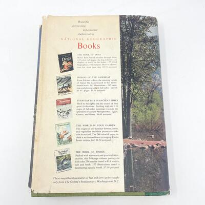 1959 â€œAMERICAâ€™S WONDERLANDS - THE NATIONAL PARKSâ€ - NATIONAL GEOGRAPHIC SOCIETY - LARGE HARDBACK BOOK