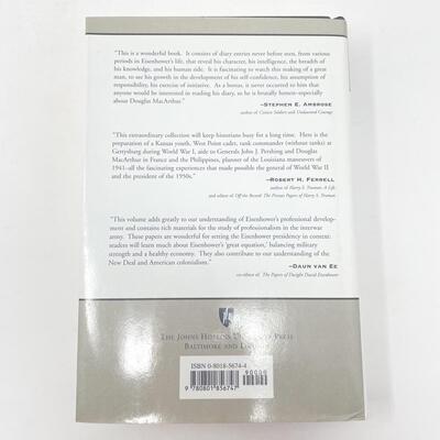 1998 â€œEISENHOWER: THE PREWAR DIARIES AND SELECTED PAPERS, 1905-1941â€ HARDBACK BOOK