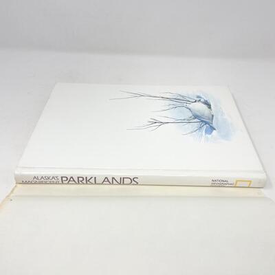 1984 â€œALASKAâ€™S MAGNIFICENT PARKLANDSâ€ - NATIONAL GEOGRAPHIC SOCIETY - LARGE HARDBACK BOOK