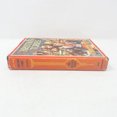 1940 â€œCHRISTMAS STORIES BY CHARLES DICKENSâ€ HARDBACK BOOK