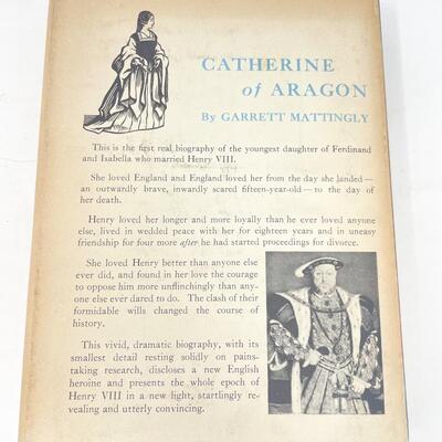 1941 â€œCATHERINE OF ARAGONâ€ BY GARRETT MATTINGLY HARDBACK BOOK