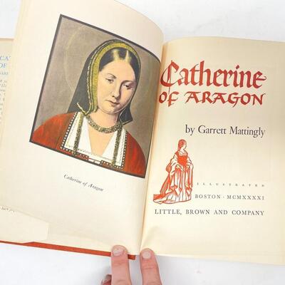 1941 â€œCATHERINE OF ARAGONâ€ BY GARRETT MATTINGLY HARDBACK BOOK