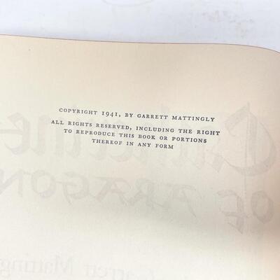 1941 â€œCATHERINE OF ARAGONâ€ BY GARRETT MATTINGLY HARDBACK BOOK