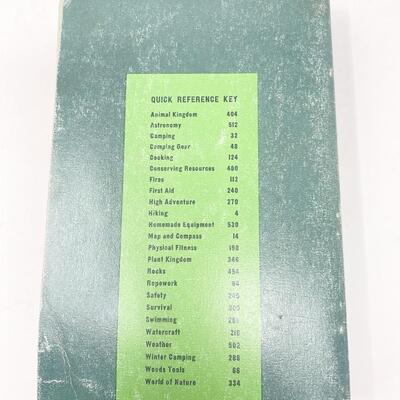 1967 â€œFIELDBOOK FOR BOYS AND MENâ€ BOY SCOUTS OF AMERICA PAPERBACK BOOK
