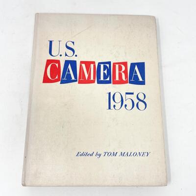 *FIRST EDITION* 1958 â€œU.S. CAMERAâ€ HARDBACK PHOTOGRAPHY BOOK