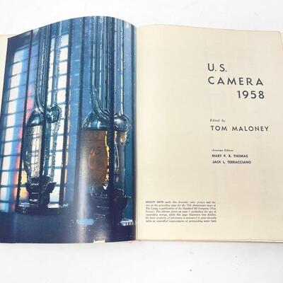 *FIRST EDITION* 1958 â€œU.S. CAMERAâ€ HARDBACK PHOTOGRAPHY BOOK