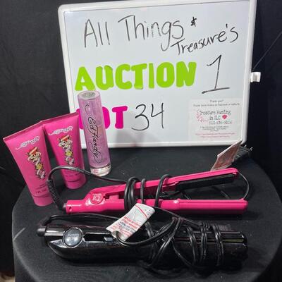 Hair Straightners and Lotions