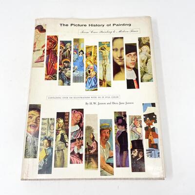 1957 â€œTHE PICTURE HISTORY OF PAINTINGâ€ BY H. W. & DORA JANE JANSON LARGE HARDBACK BOOK