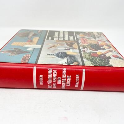 1960 â€œDIE FÃœHRUNG DER FEINEN UND BÃœRGERLICHEN KÃœCHEâ€ GERMAN HARDBACK COOKBOOK