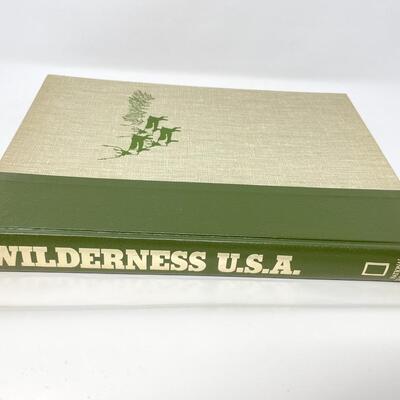 1973 â€œWILDERNESS U.S.A.â€ - NATIONAL GEOGRAPHIC SOCIETY - LARGE HARDBACK BOOK
