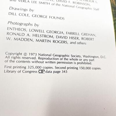 1973 â€œWILDERNESS U.S.A.â€ - NATIONAL GEOGRAPHIC SOCIETY - LARGE HARDBACK BOOK