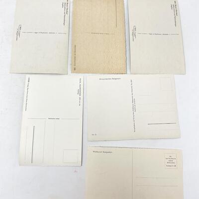 VINTAGE BLANK POSTCARDS FROM SWITZERLAND & AUSTRIA (6)