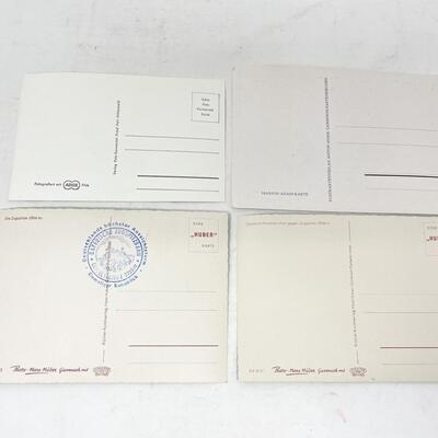 VINTAGE BLANK POSTCARDS FROM GARMISCH-PARTENKIRSCHEN, GERMANY