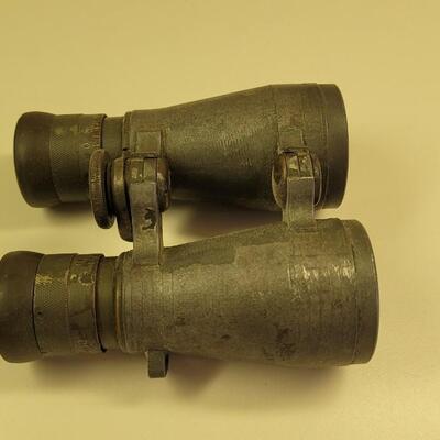 Lot 12: Antique WW1 German Spindler & Hoyer GÃ¶ttingen Feldglas 08 Binoculars
